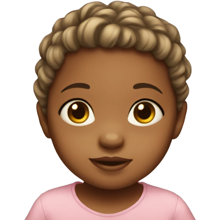 Baby girl emoji