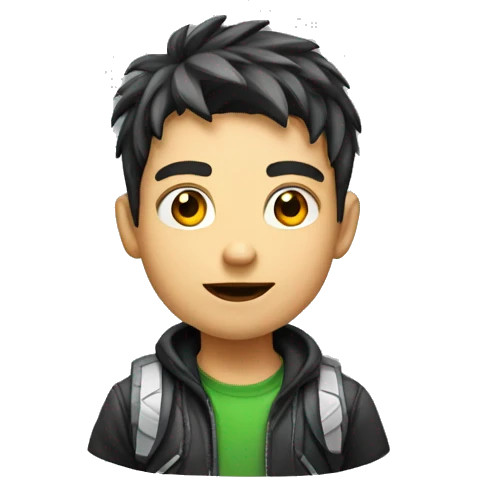 Young gamer boy emoji