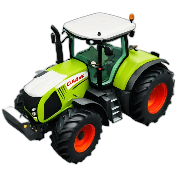 Tracteur claas emoji