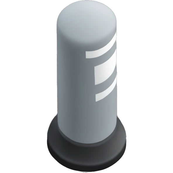 road bollard  emoji