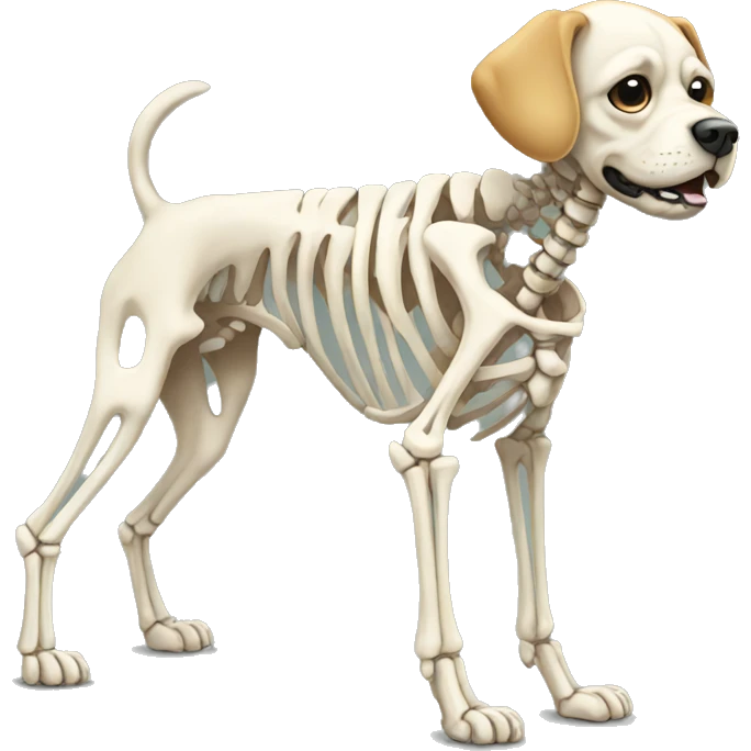 dog-skeleton emoji