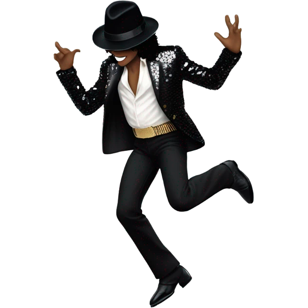 Michael Jackson moonwalk  emoji