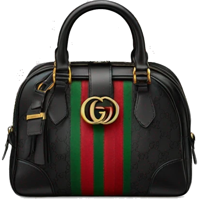 Gucci bag Black  emoji