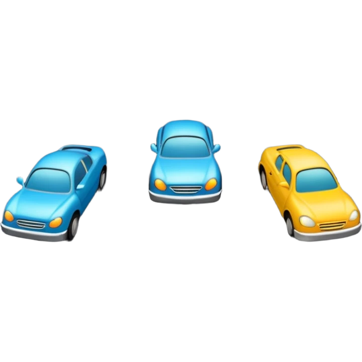 zipper merge in traffic emoji