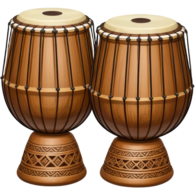 Indian tabla two small emoji