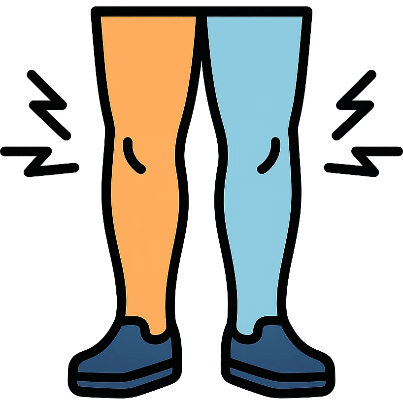 2 legs hurting emoji