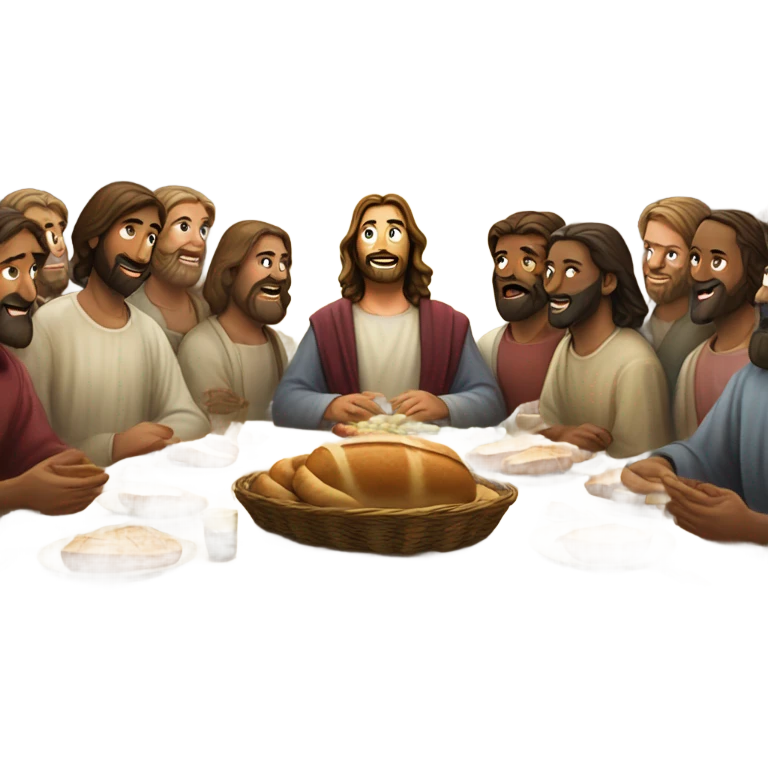 the last supper emoji