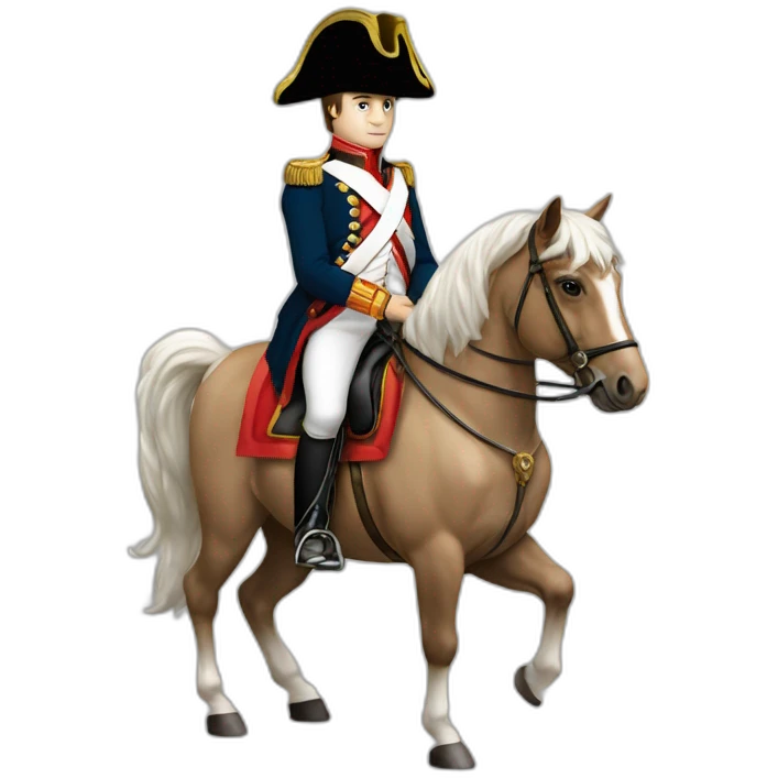 Napoleon sur son cheval emoji