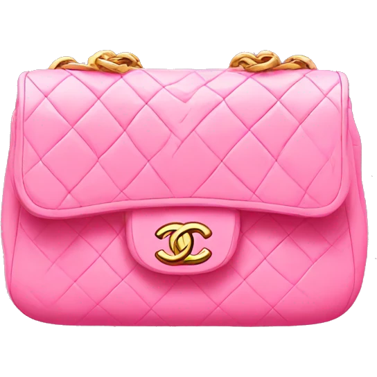 pink chanel purse emoji