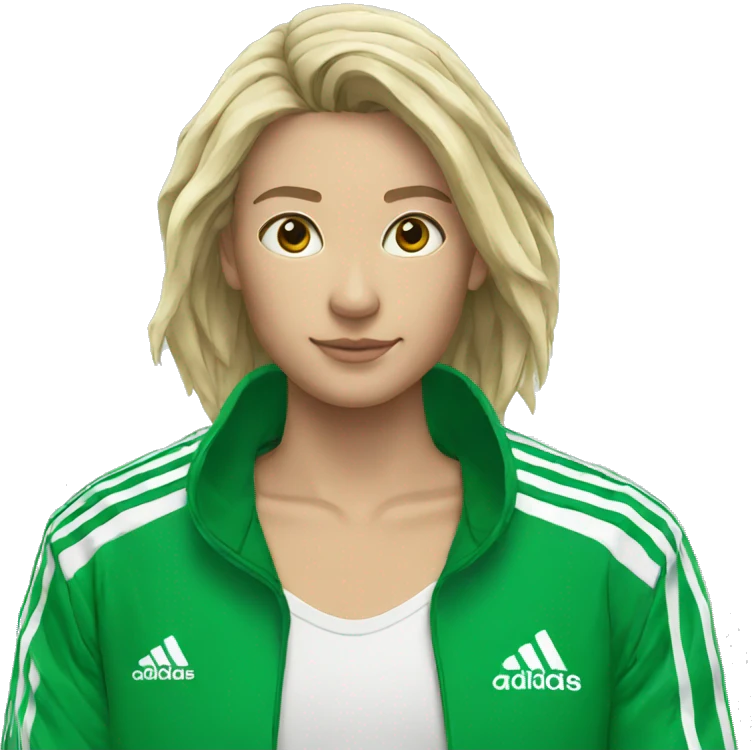 Adidas jacket emoji