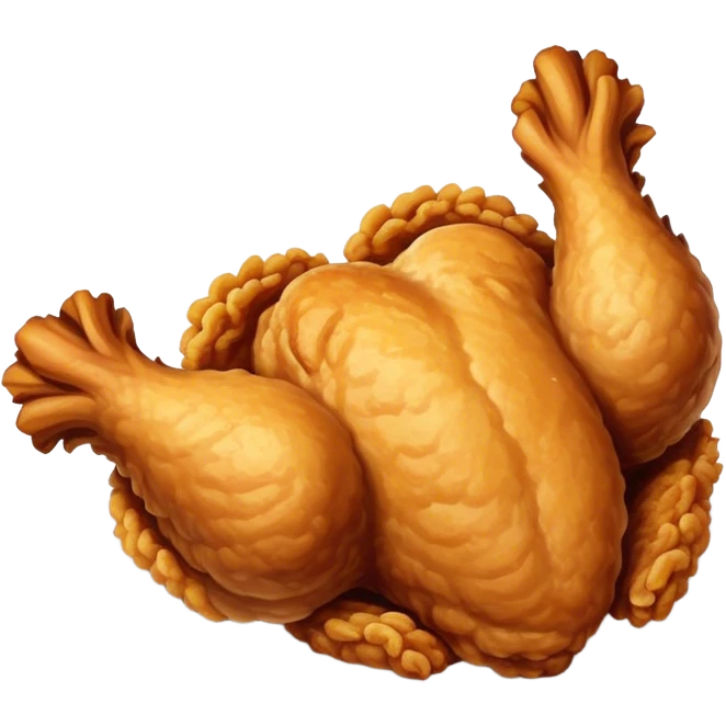 Fried chicken  emoji