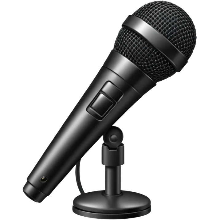 microfono de radio emoji
