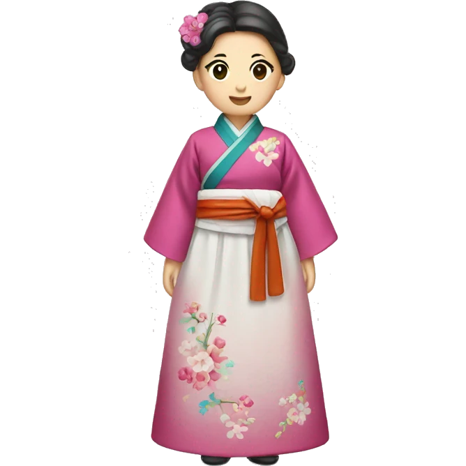 Hanbok dress emoji