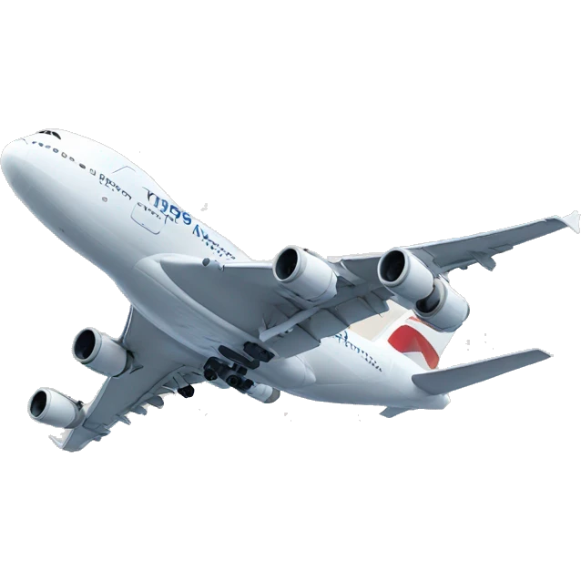 airplane a380 emoji