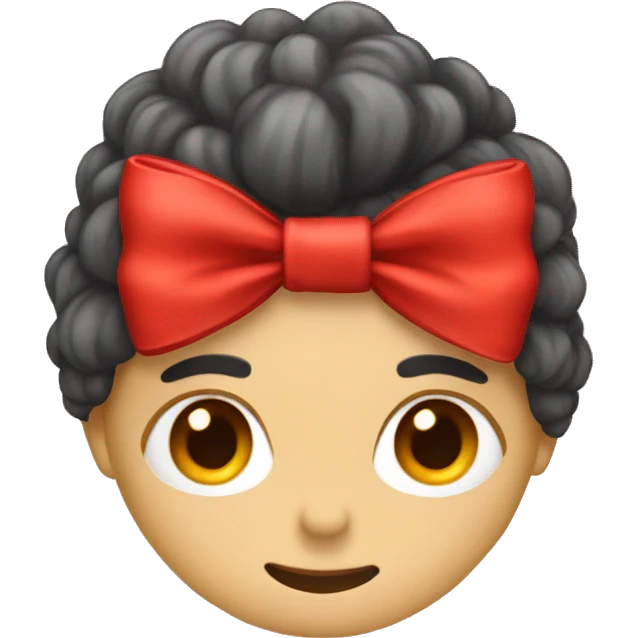 red bow emoji