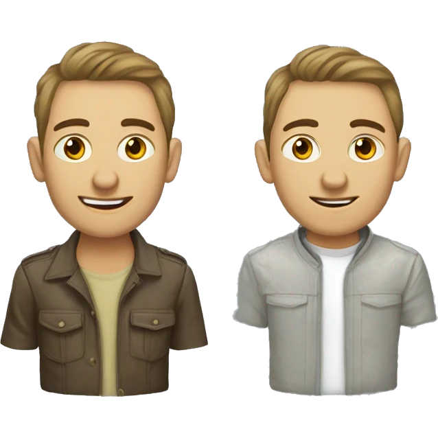 рукописные стикеры белого цвета emoji