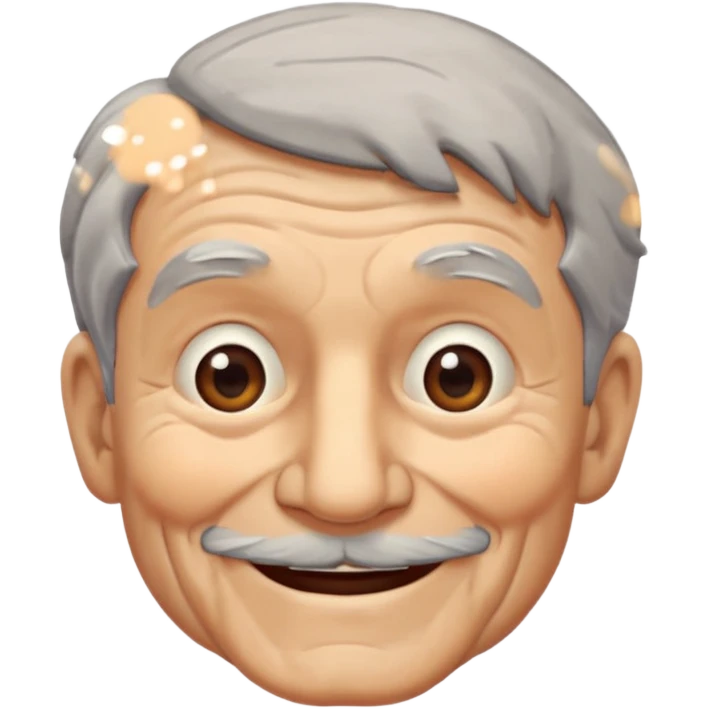 An old man emoji