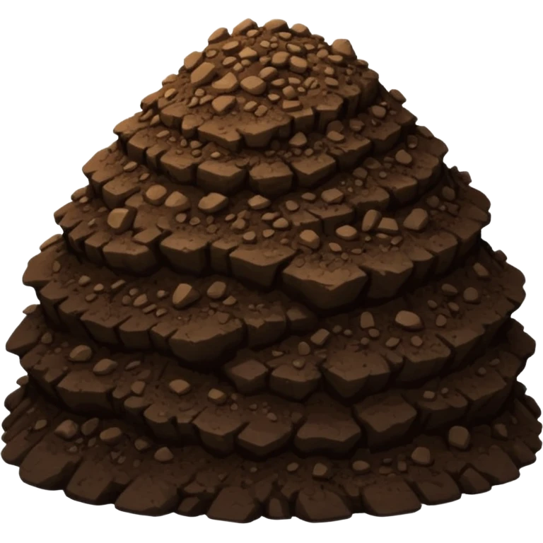 pile of soil emoji