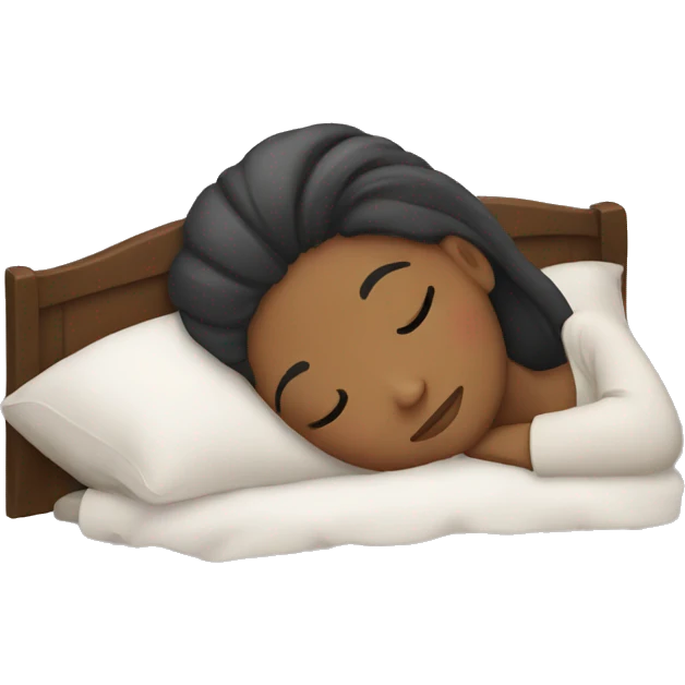 girl sleeping emoji