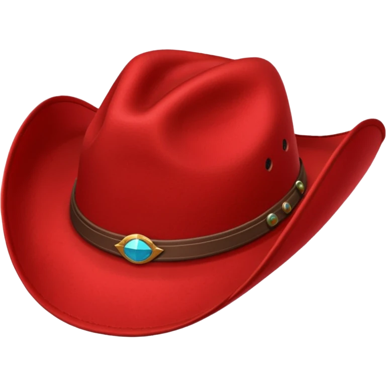 Red cowboy hat   emoji