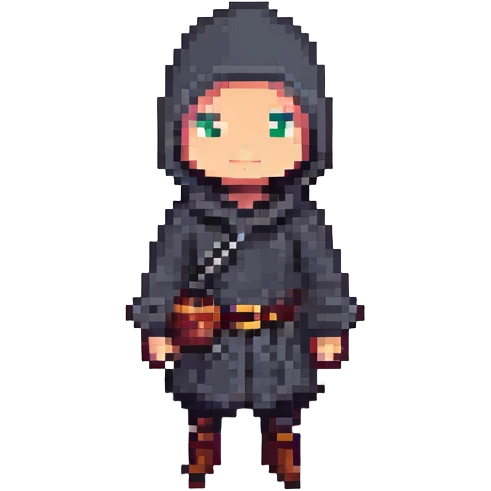 A thief character emoji