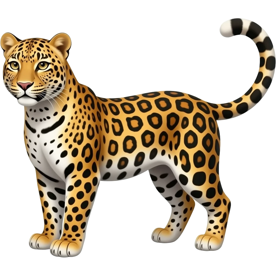 Amur leopard emoji