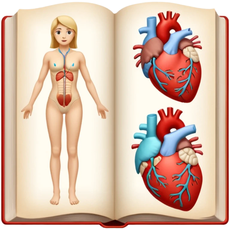 books of female anatomy emoji