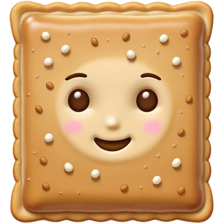 Brown sugar pop tart emoji
