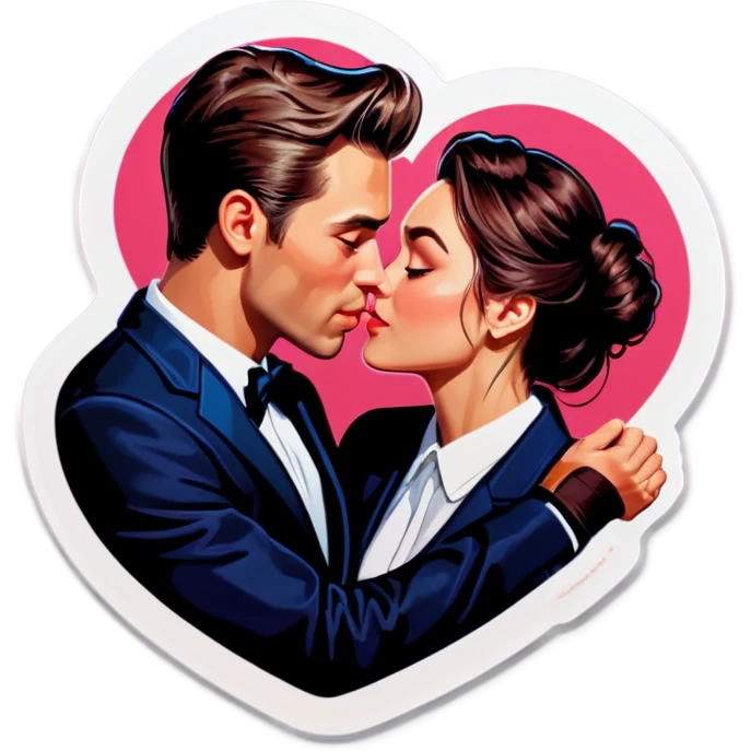 Hyper Realistic in love  emoji