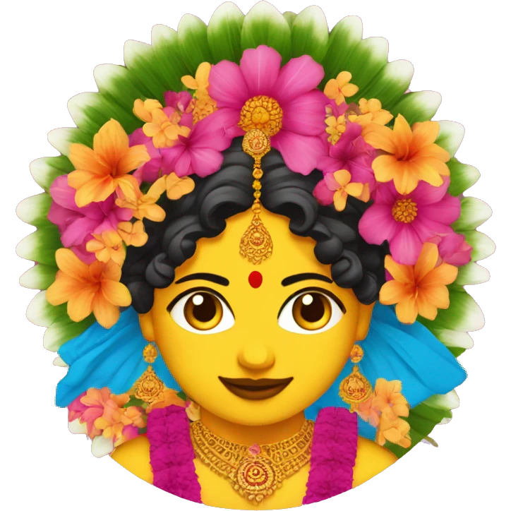 Telangana Bathukamma emoji