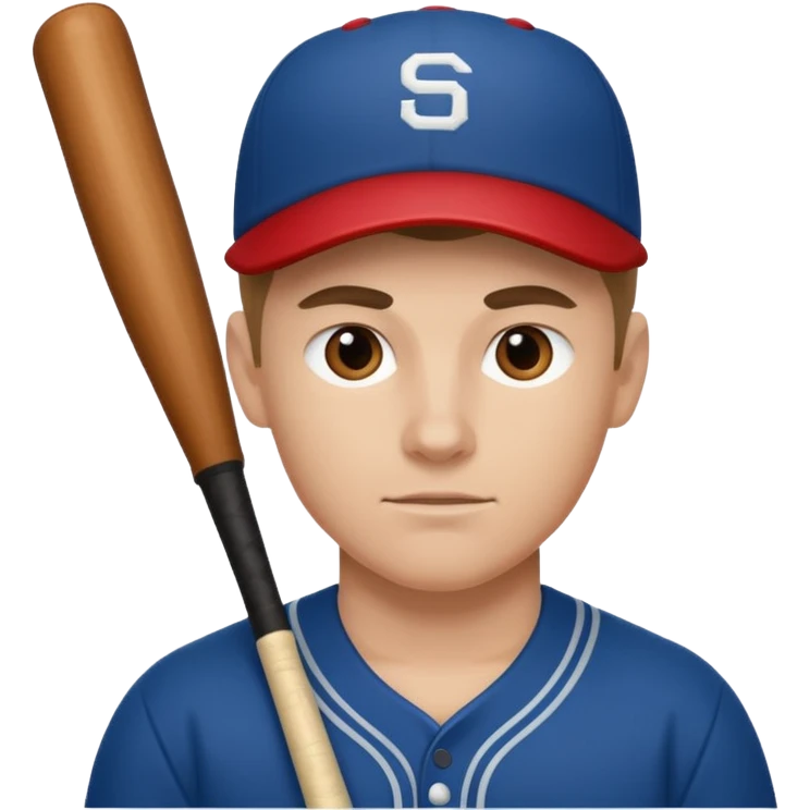 beisbolista haciendo ejercicios   emoji