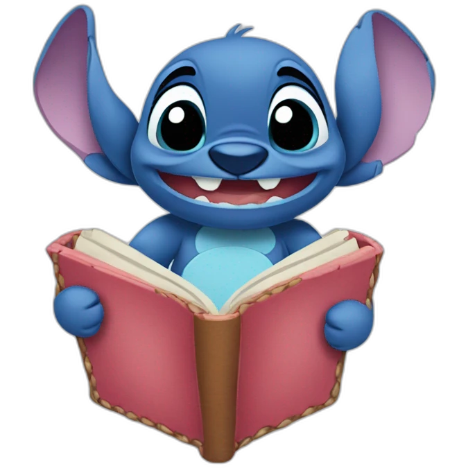 Stitch Disney faisant un coeur emoji