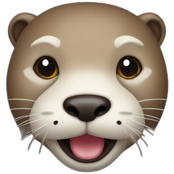 otter with mustache emoji