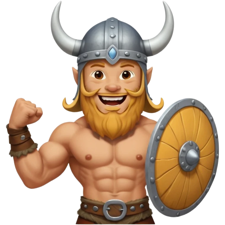 twerking viking shaking bum emoji