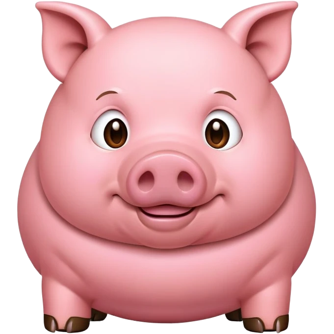 Pig in. Ox emoji