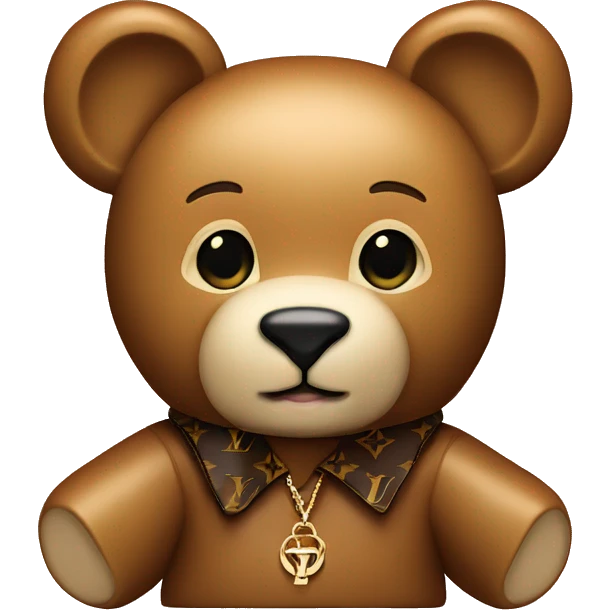 Louis Vuitton Teddy emoji