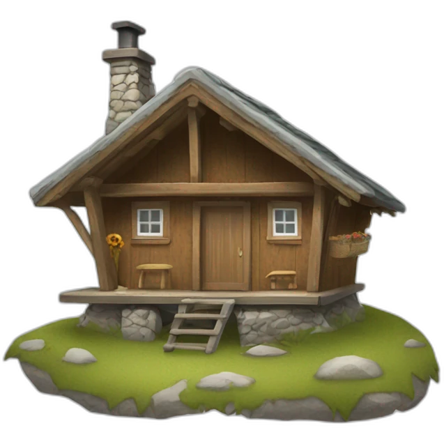 hütte emoji