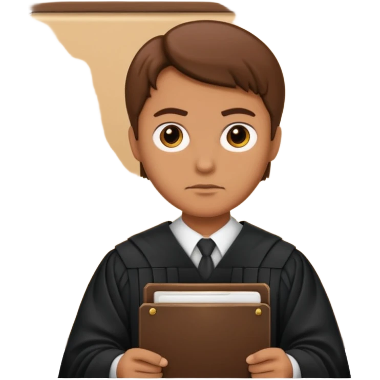 yargıç elinde dosya var emoji
