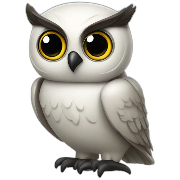 James Bond owl emoji