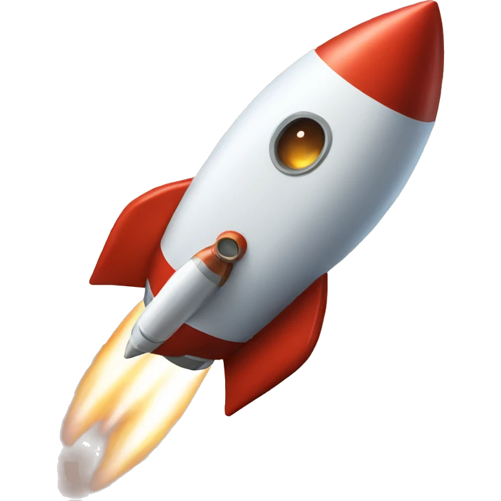Rocket ship emoji