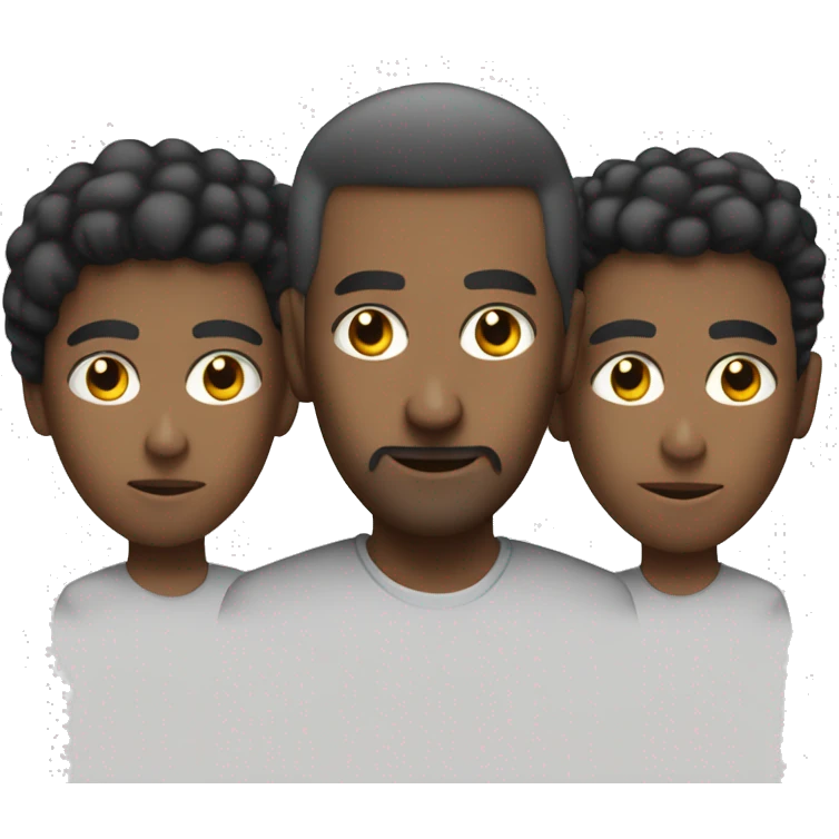 tag team of 3 European people emoji