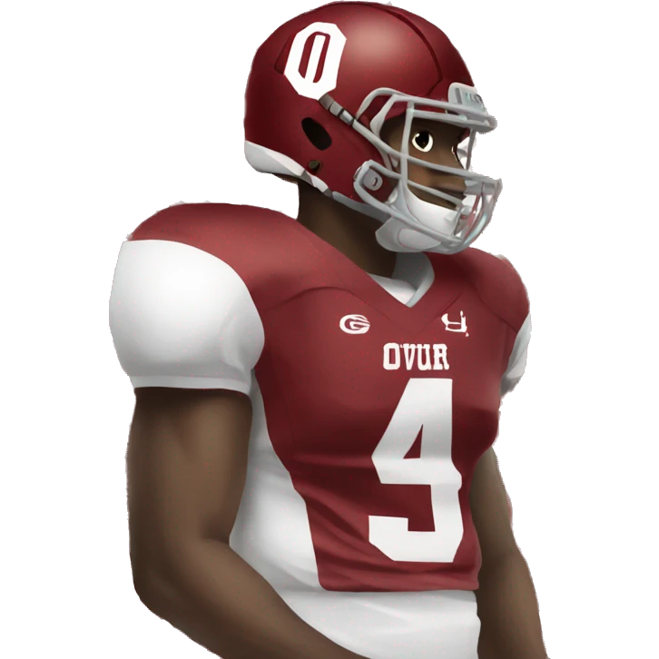 OU FOOTBALL PLAYER  emoji