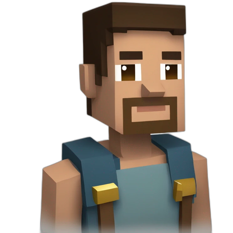Steve de minecraft emoji