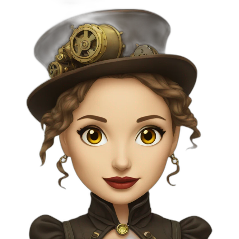 steam punk natalie portman emoji