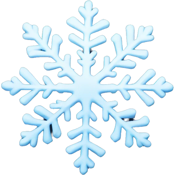 snow flake emoji