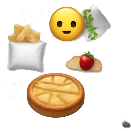 Room service food  emoji