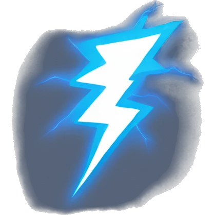 lightning with settings emoji