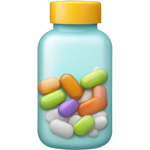 pills bottle emoji