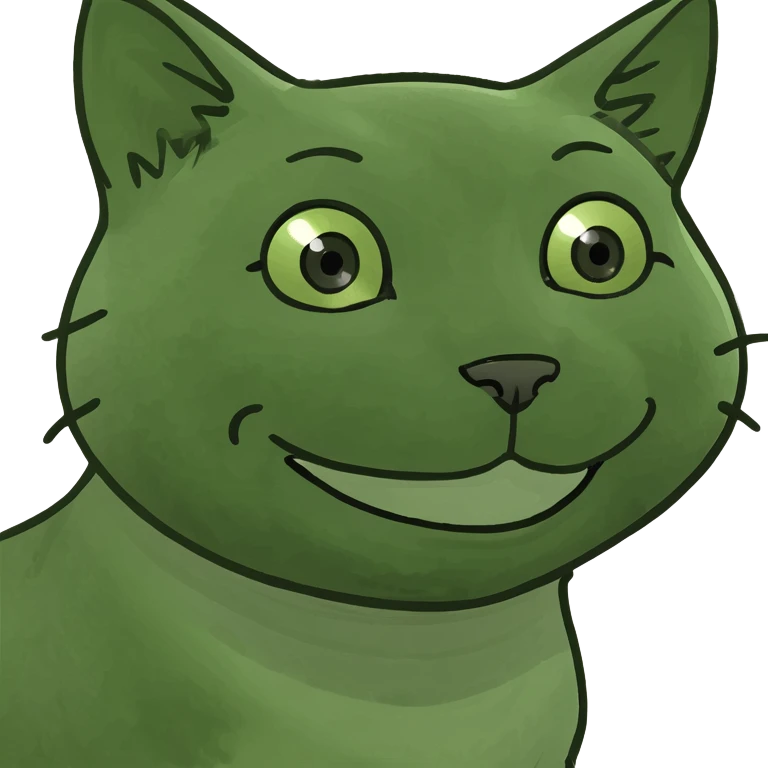 Smiling cat emoji