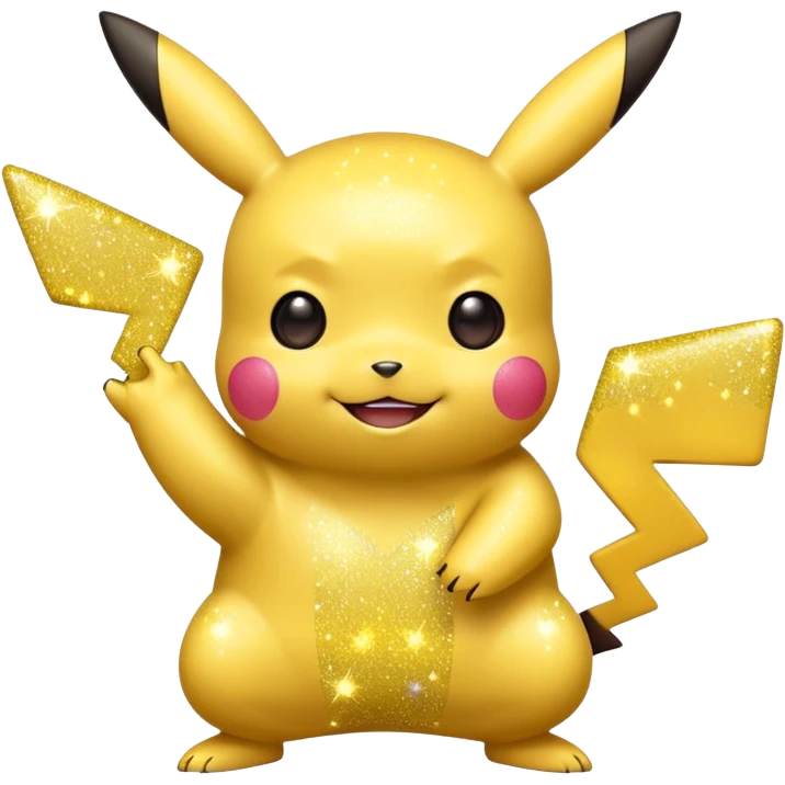 glitter pokemon pikachu emoji
